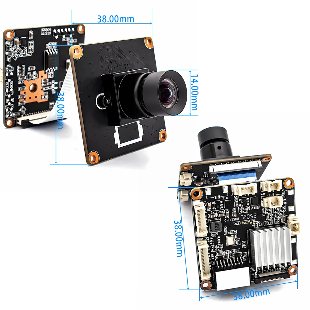 WGWK 4K 30FPS IP Camera Module POE 8MP IMX415 Sensor Real Time Low-illumination 8.0mm 38° No Distortion Lens RTSP Onvif Webcam