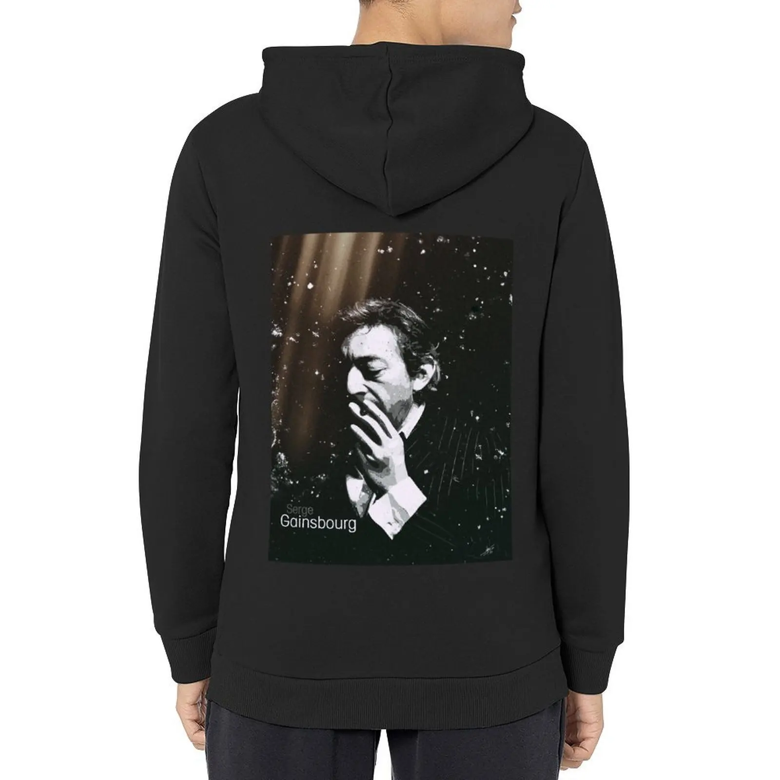 

Serge Gainsbourg artist portrait Hoodie aesthetic clothing korean clothes men wear autumn hoodies for men