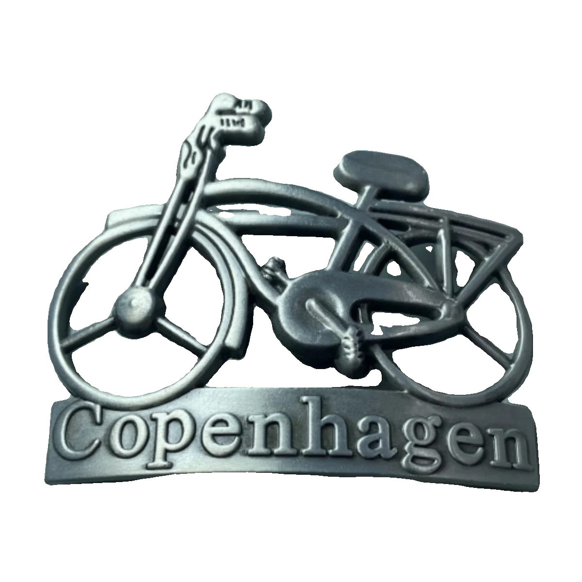 

Europe Denmark Bike Metal Fridge Magnet Tourist Souvenirs Refrigerator Magnetic Stickers Travel collection Gift