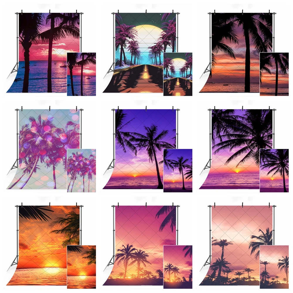 

Sunset Theme Summer Beach Background Photo Portrait Photo Photography Decoration Props Photo Studio Poster Banner Customization