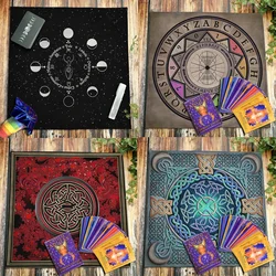 Tarot Tablecloth Altar Cloth Pagan Divination Board Game Fortune Astrology Oracle Card Mat NEW