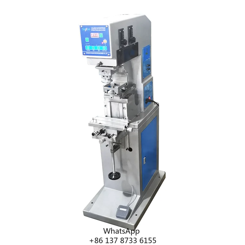 Small Gas Storage Tank Transfer Printing And Sampling Semi-automatic Pad Printing Machine Pad Printing Machine For 1 Colour
