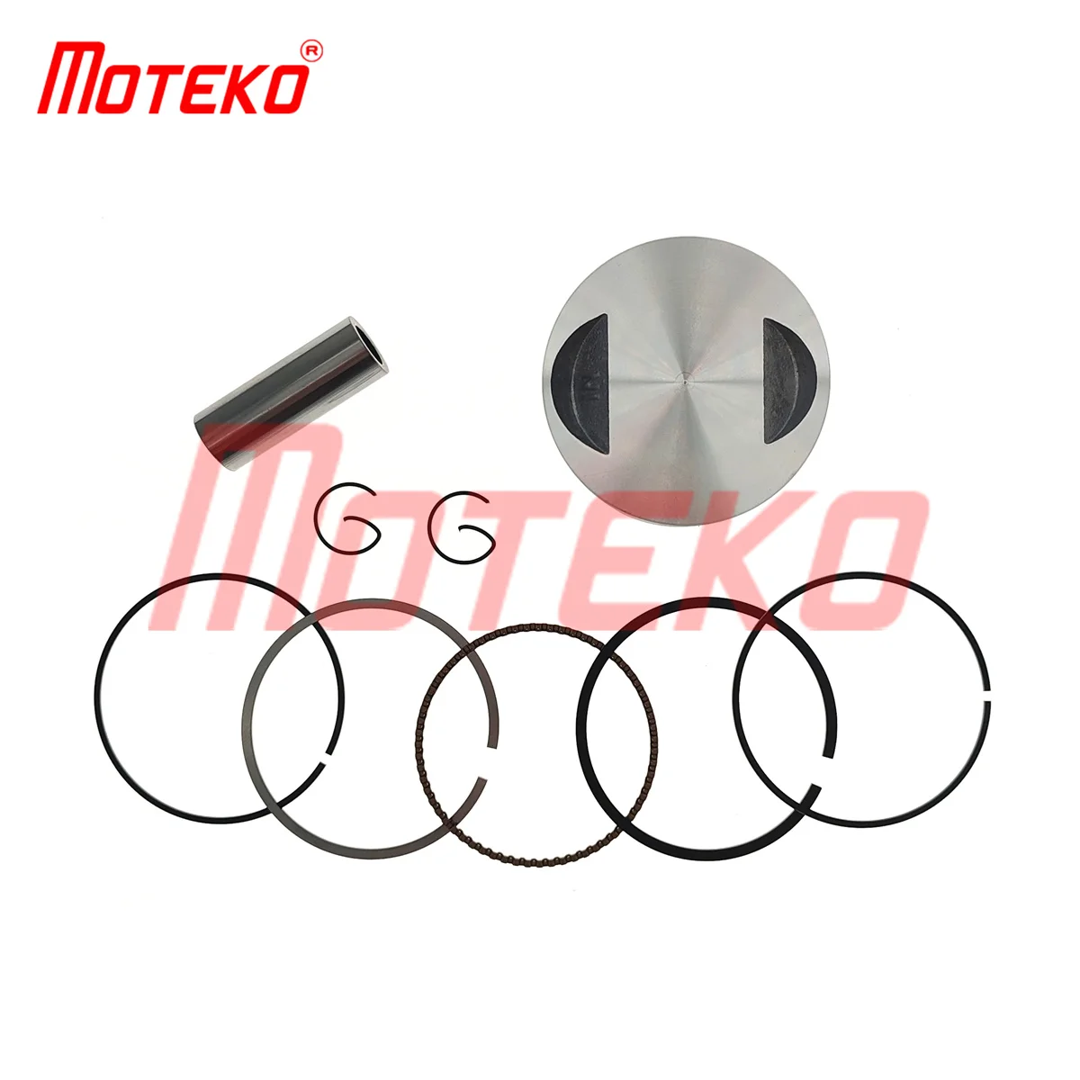 BX1405409 GY6 150CC 57.4MM BORE 15MM PIN PISTON KIT 4T 150CC 157QMJ SCOOTER ENGINE PARTS FOR CHINESE SCOOTERS ATV QUAD