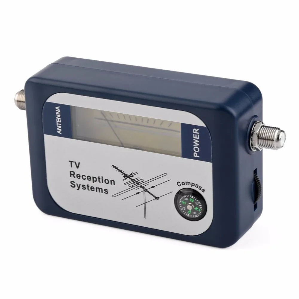 DVB-T TV Antenna Signal Finder Digital Aerial Terrestrial Power Strength Meter Pointer TV Reception Systems With Compass Hot