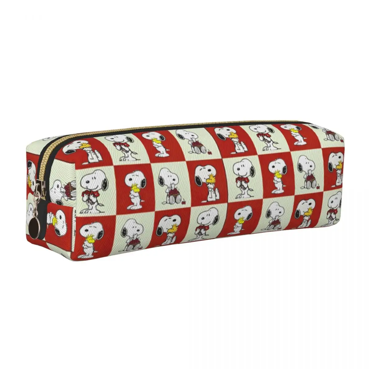 

Fun Snoopy Woodstock Pencil Case Cartoon Pencilcases Pen Box for Girls Boys Large Storage Bags School Supplies Gifts Stationery