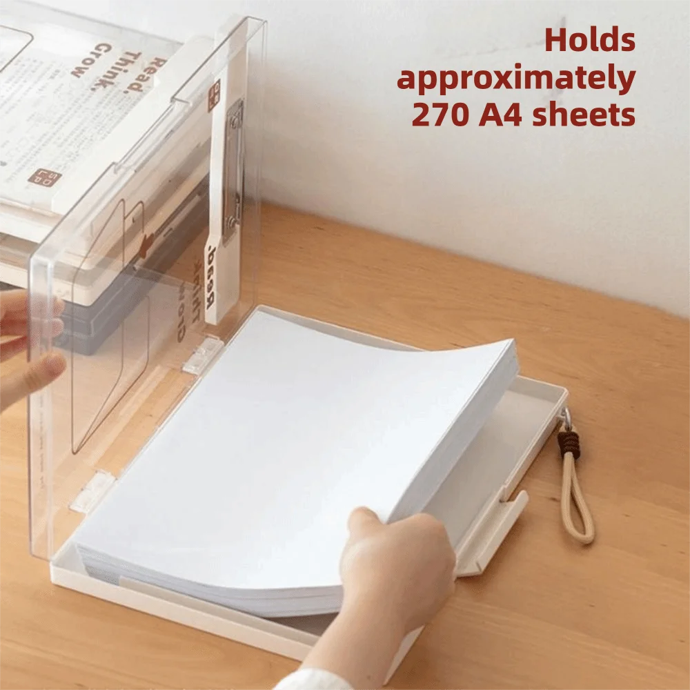 thickened-pp-document-folder-large-capacity-heavy-duty-document-holder-with-metal-clip-impact-resistant-file-organizer