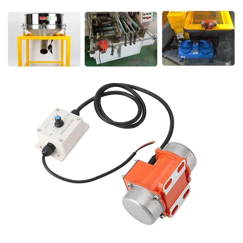 ABNO-12V محرك الاهتزاز سبائك الألومنيوم 4000 دورة في الدقيقة سرعة قابلة للتعديل فرش تيار مستمر هزاز الخرسانة للمعدات (15 واط)