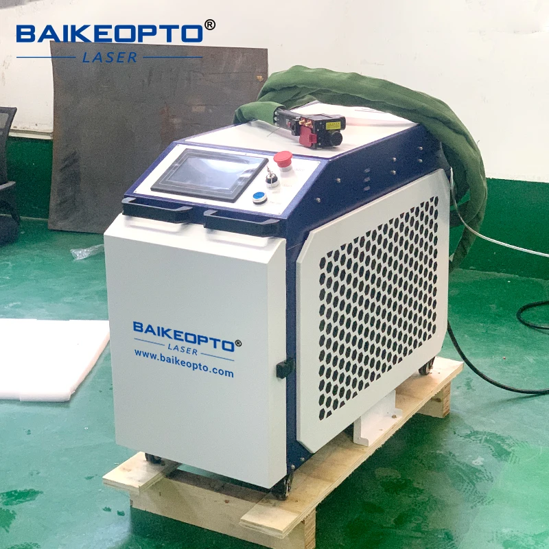 High power laser cleaning machine Fully automatic paint and rust removal equipment Replaces sandblasting Environmentally