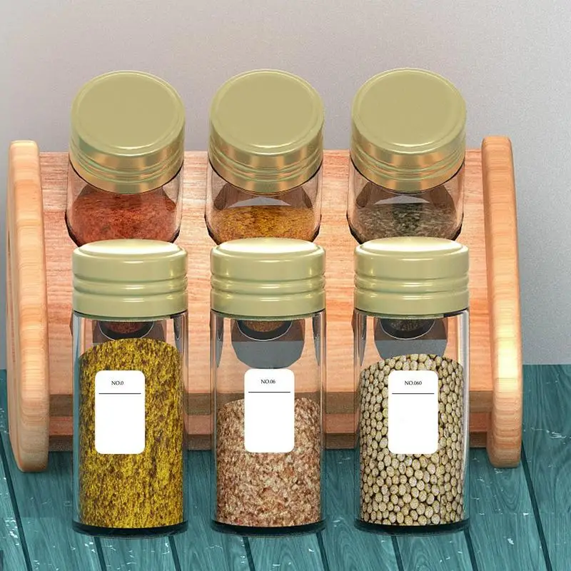 Spice Jar Labels Kitchen Pantry Labels Stickers 216pcs White Sticker Kitchen Storage Bottle Jar Stickers For Herb Spice Jar