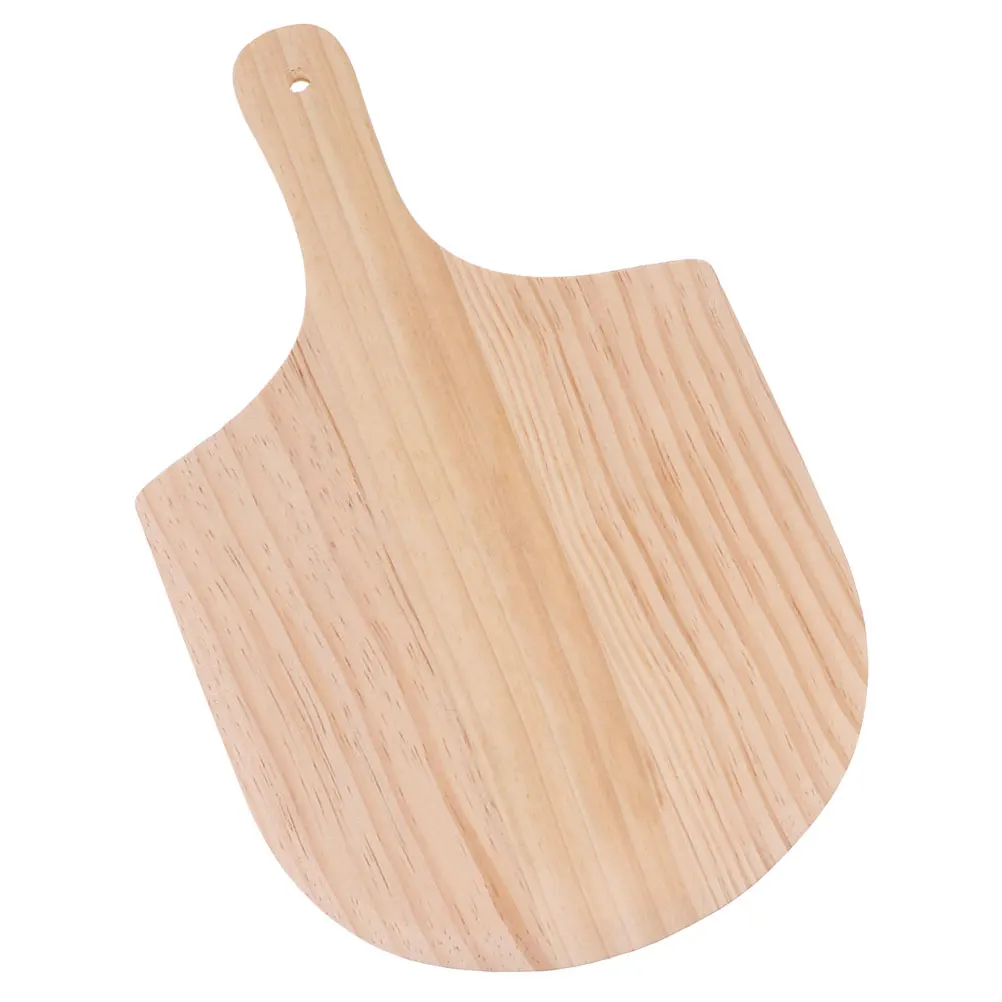 

Wooden Pizza Wooden Pizza Peel 12 Inch 53.5x30.5x1cm Bread Cake Board Tray Handle Multipurpose Baking Cutting Tool