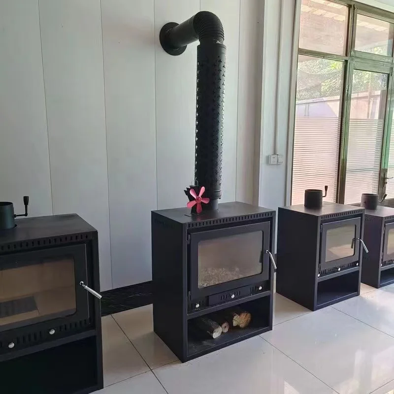 Real fire fireplace, wood burning, household heating stove, stove, home stay villa, rural decoration