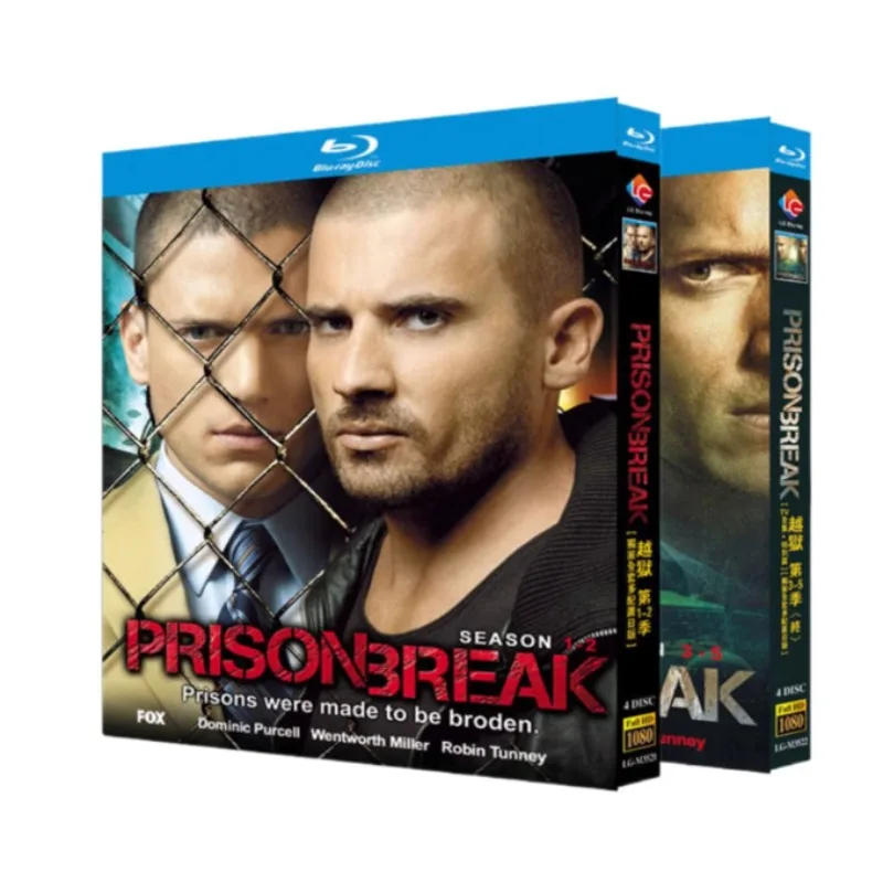 

Prison Break Season 1-5 (2017) Blu-ray disc8-D