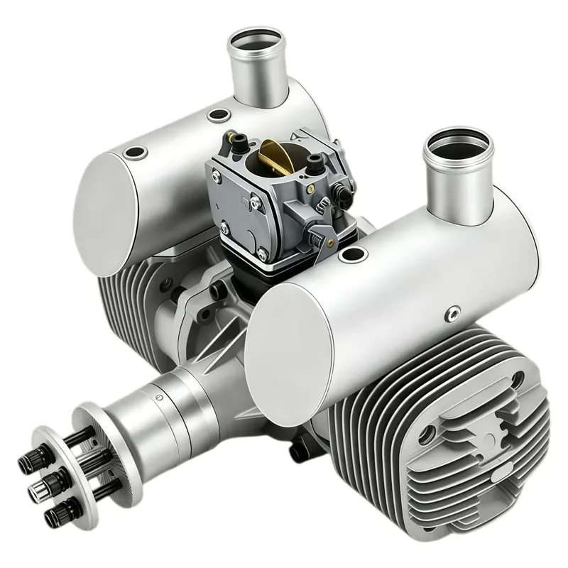 Twin Cylinder Two Stroke Power Motor 170cc for Fixed Wing Model Equipment