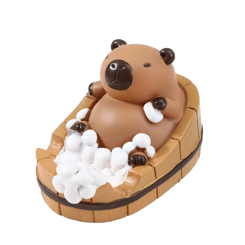 Капибара держатель для мобильного телефона настольный орнамент домашнее милое мультяшное украшение