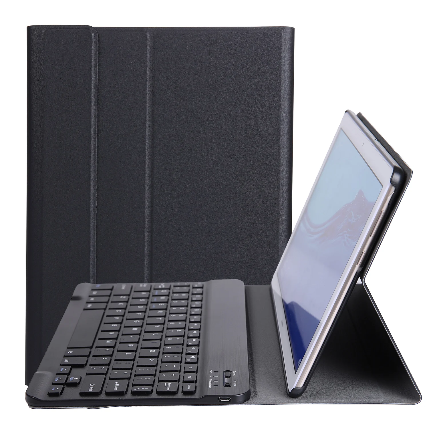 Detachable Backlight Bluetooth Keyboard with Leather Case for Huawei Honor Pad 5 10.1/MediaPad T5 10.1