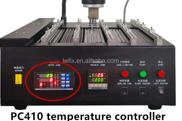 New Condition BGA Rework Station Soldering Iron Heat Gun Welding Manipulator PCB Preheater 4500W 220/110V Chip Repair Machine