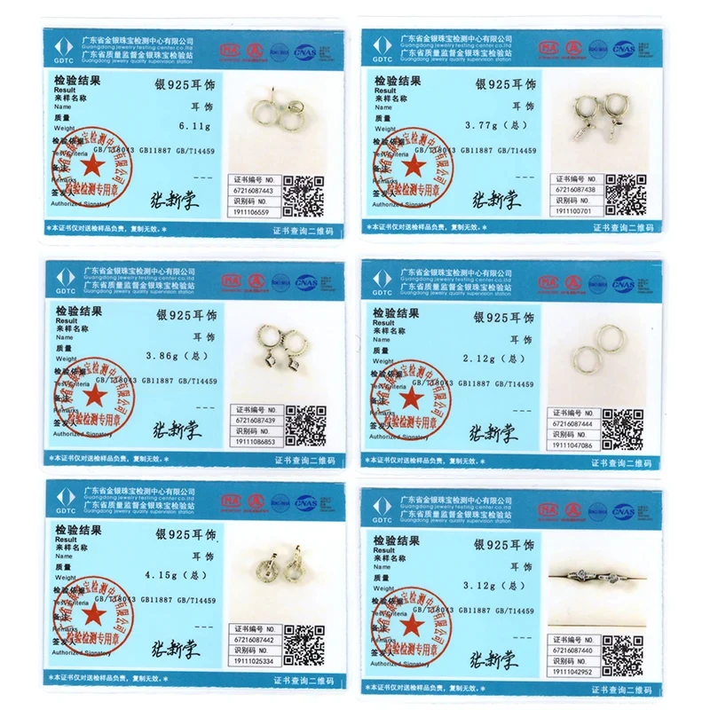 Echte Liebesfeder-Ohrringe aus 925er Sterlingsilber, passend für Original-Charms, Creolen für Damen und Mädchen, Ohrstecker, edler Schmuck, Geschenke – Detail 1