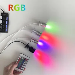 Trtrnld – Mini Spot lumineux Led USB avec télécommande, rvb, intensité réglable, idéal pour une vitrine ou un placard à bijoux