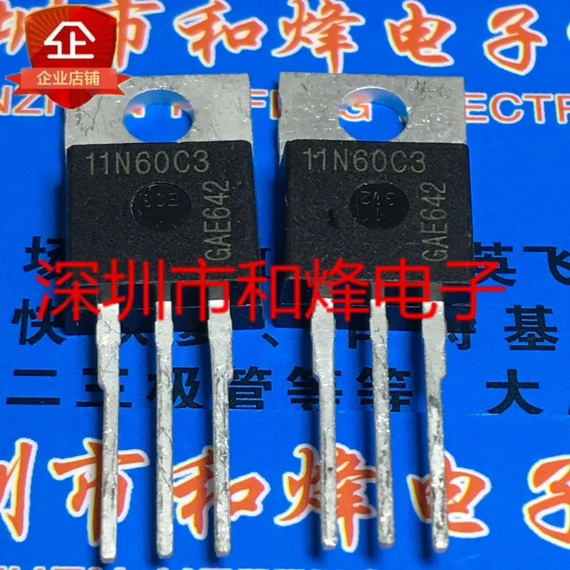 Original 5pcs/ 11N60C3 SPP11N60C3  TO-220 650V 11A