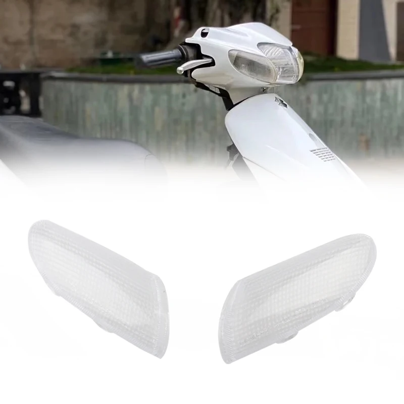 For Let\'s ZZ Motorcycle Scooter Front Turn Signal Lens Front Signal Lamp Glass Cover