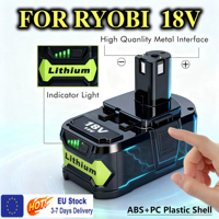 RYOBI Power Tools Use 18V 6.0Ah-8.0Ah Lithium Ion Batteries, Compatible with P108 18V One+Plus P104 P107 RB18L50 RB18L20 P108