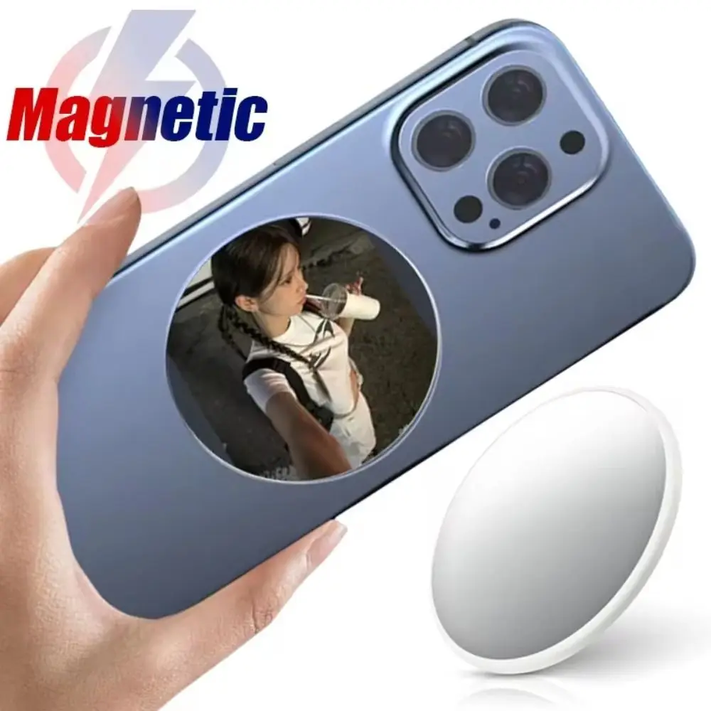 Magnetic Magnetic Beauty Mirror Video Selfie Smartphone Selfie Mirror Streaming Selfie Accessories for iPhone 15/14/13/12