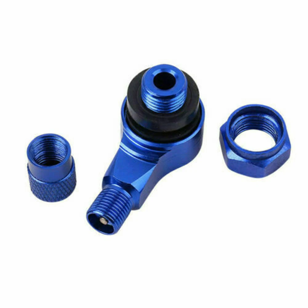 2pcs Motorcycle Rim 90 Degree Angle Aluminum Alloy Valve Stems Motorcycle Wheel Tire Tubeless Valve Stems For Rim Wheel Parts