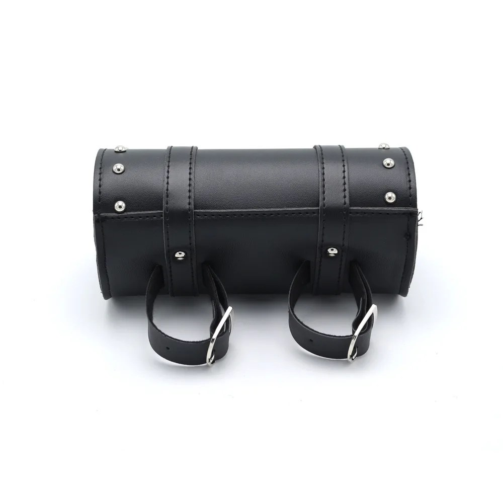 Motorrad-Gabeltasche Leder-Werkzeugtasche Universelle Vordergabel-Satteltasche Fahrzubehör Wasserfeste Aufbewahrungstasche – Detail 12