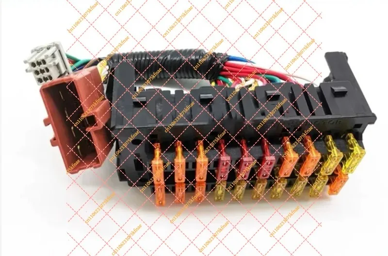 Excavator Fuse Box Assembly Fit SK100 SK200 SK230 SK360-2 -3 -6 -6E Construction Machinery Replacement Spare Part