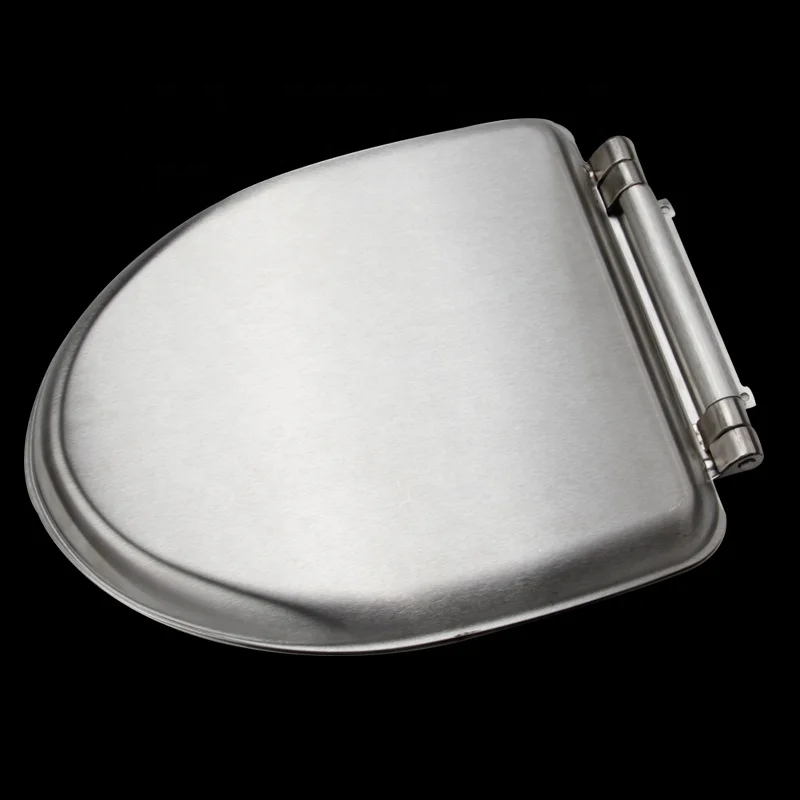 304 stainless steel easy to install toilet cover soft closure