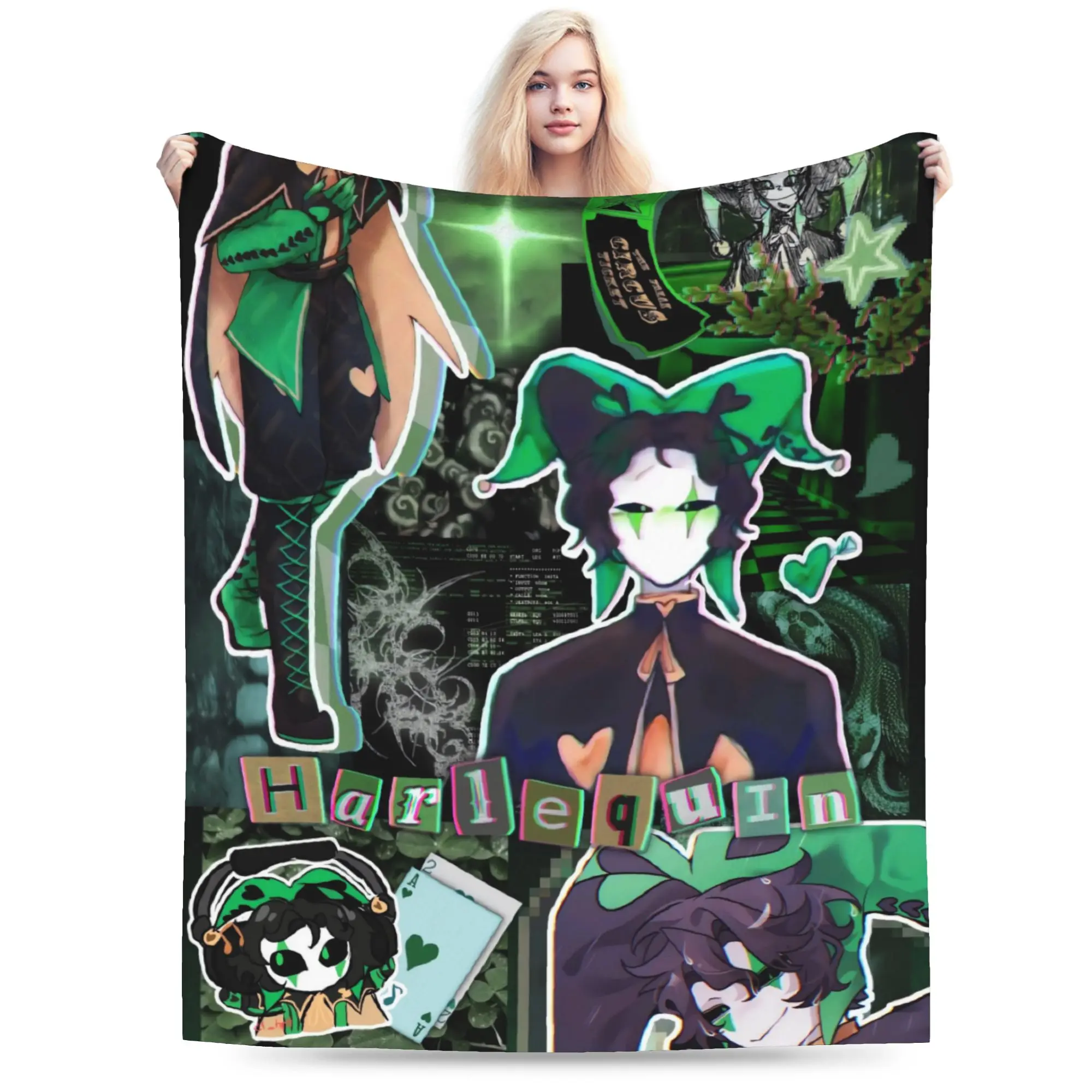 The Freak Circus Flannel Blanket Winter  Super Warm Throw Blanket for Girls Boys Couch Bed Street Trend Bedspread Sofa Bed Cover