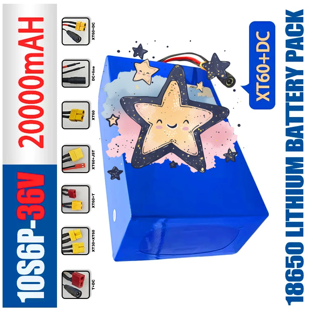 

6V battery 20ah 10s6p battery pack electric battery built-in BMS lithium-ion 3for Scooters, various travel vehicles