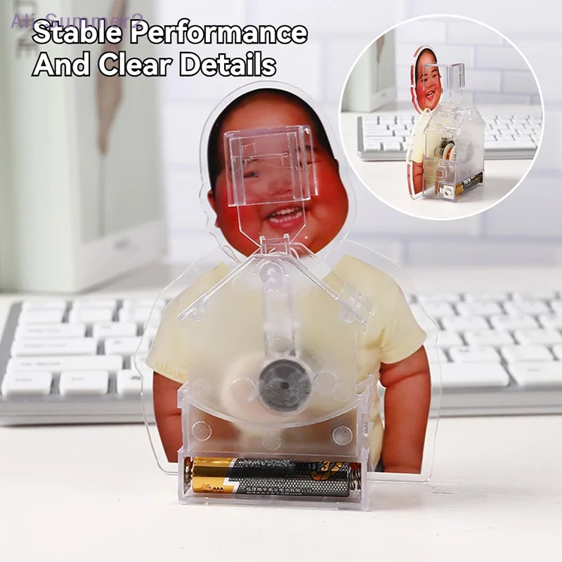 Electric Left Right Wave Shake Display Support Showing Rack Sign Advertising Solar Energy Battery Adhesive Tape Automatically