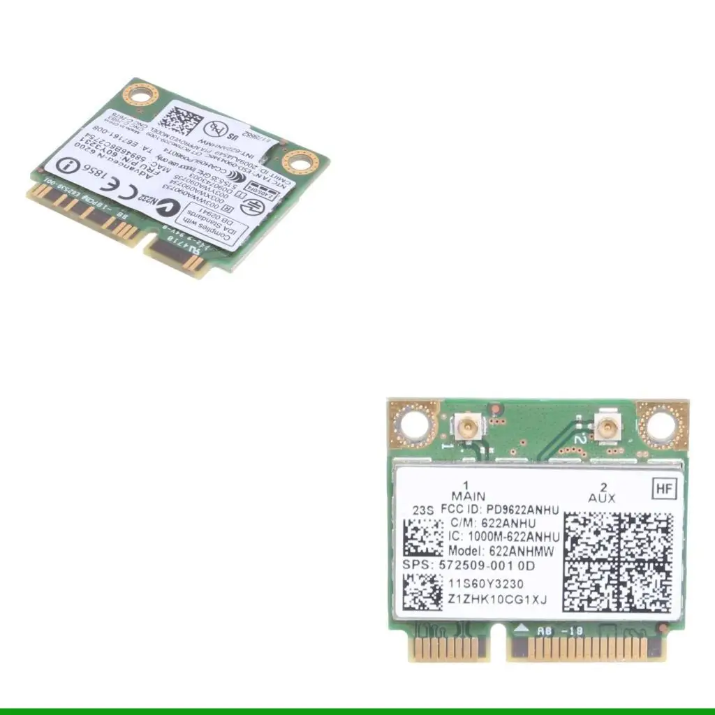 

U55C Wifi Card 300Mbps 6200 622ANHMW 572509-001 60Y3231 for Thinkpad T410 T410i T510