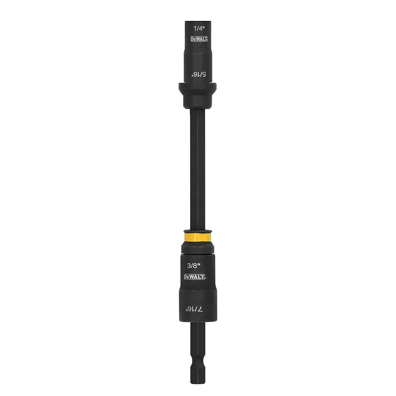 DEWALT DWADENDEXT-2 양면 너트 드라이브, 플렉토크 4 인 1 추가 소켓 스토리지, 다기능 전동 공구 액세서리