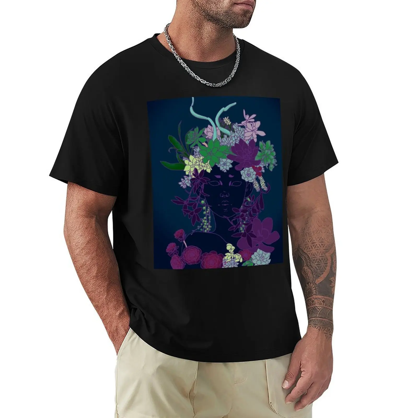 Succulent Witch T-Shirt cotton t shirts high quality T-Shirt