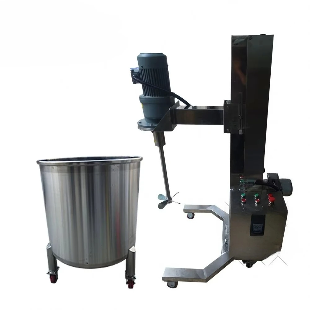 Industrial Equipment High Speed Mixer Laboratory Disperser Mixer Shear Mixer Homogenizer Dispersing Machine view 4