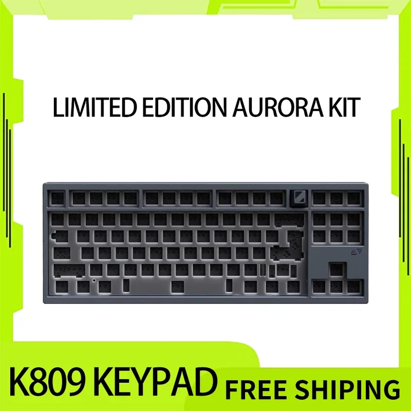 

Luminkey80 Mechanical Keyboard Kit Three Mode Wireless Bluetooth Gaming Keyboard 80% 88keys All Aluminum Kit Keyboard Gift