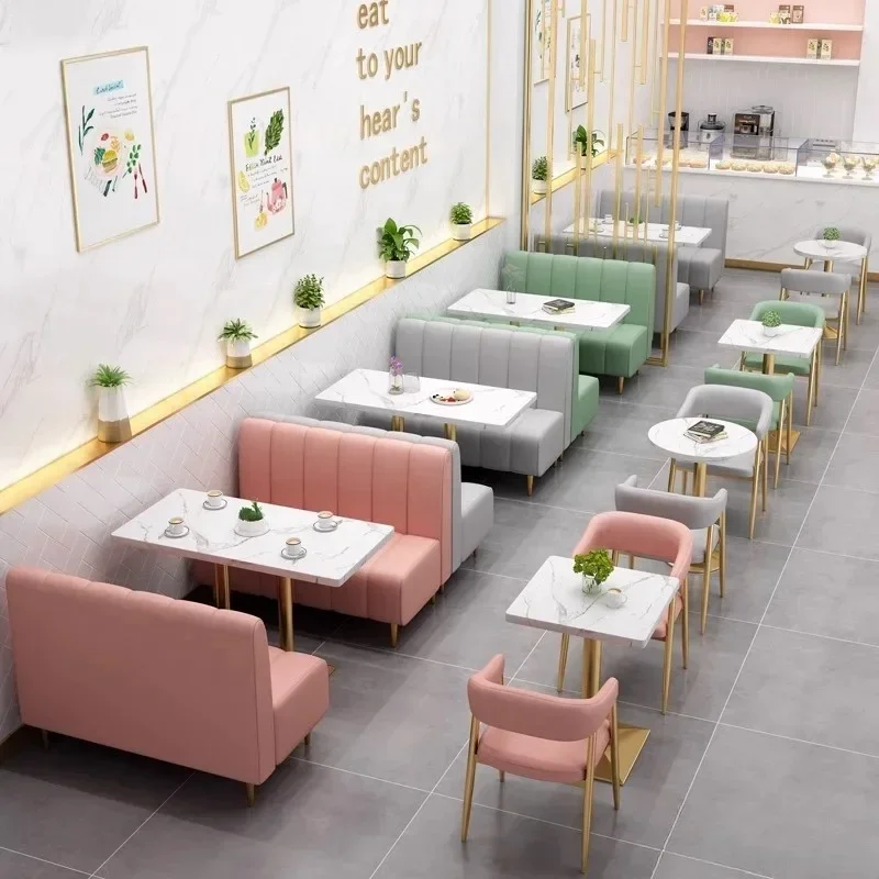 Alta calidad, varios colores, precio al por mayor, banco de terciopelo, sofá de restaurante, muebles de comedor, conjunto de cabina y sillas