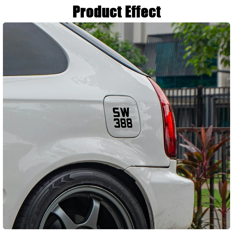 

1PC SW388 Car Sticker Car Body Window Fuel Tank Front And Rear Bumpers Decoration Decal