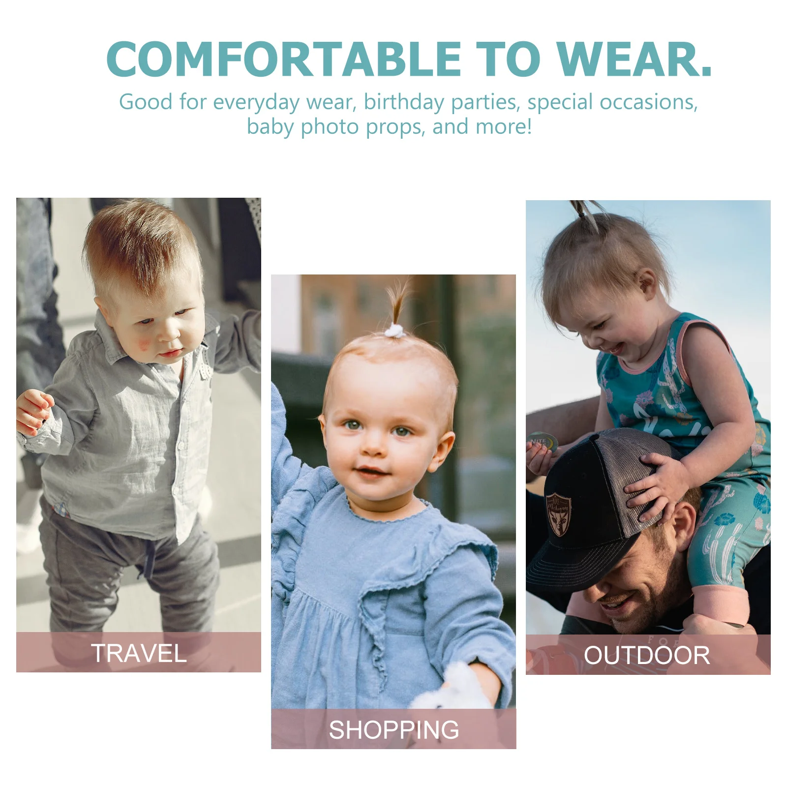 

6Pcs Sequin Bowknot Headbands Christmas Xmas Hair Accessories Comfortable Everyday Wear Special Occasions Headbands