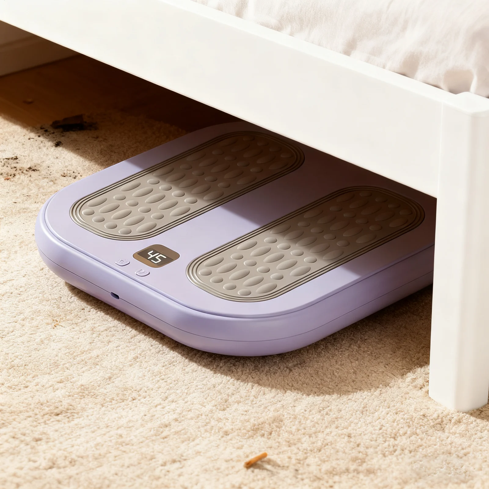 Foot Massage Pad Portable Feet Massager Vibration Adjustable Temperature Blood Circulation Relax Muscles Rechargeable Foot Pad
