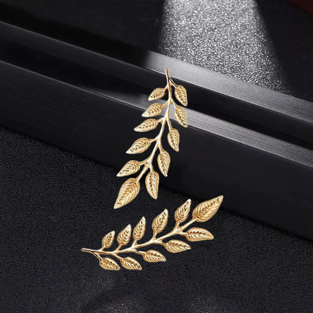 Collar Button Brooch Long-lasting Lapel Pin Women’s Honeysuckle Leaf Lapel Brooch Pin Collar Button Accessory for Suits Coats