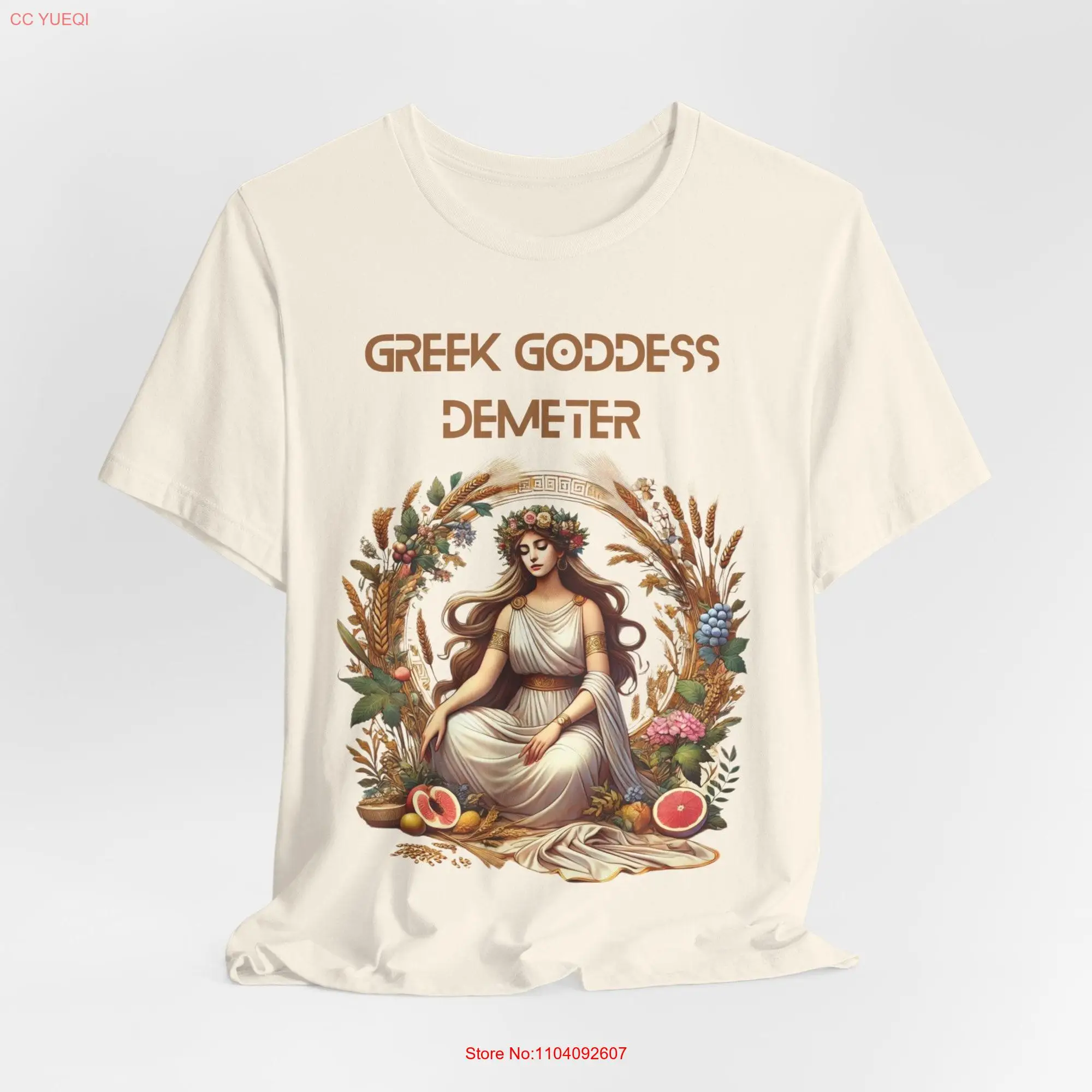 Greek Goddess Demeter T Shirt Patron Deity Mythology  long or short sleeves