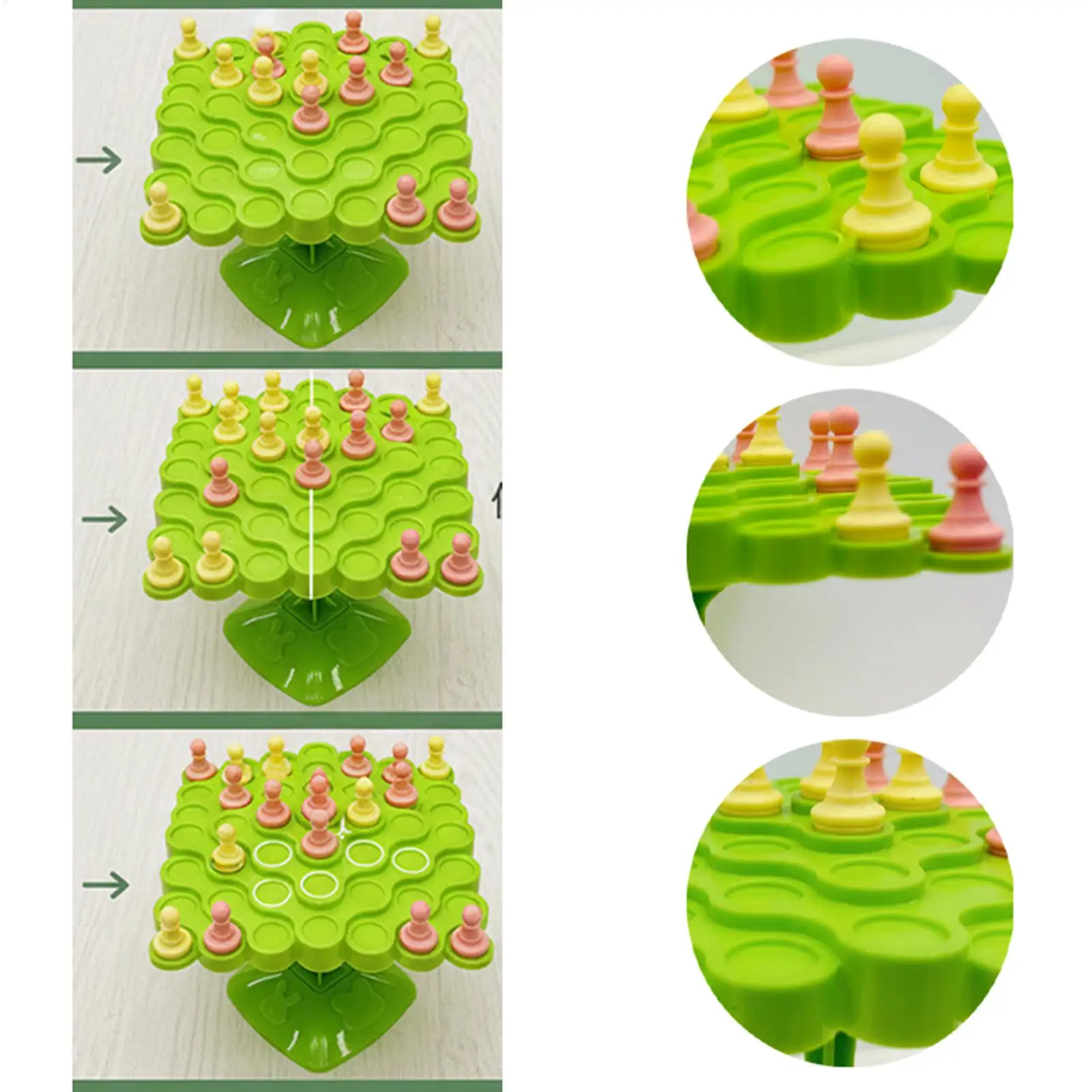 Juego de mesa de equilibrio, juguete interactivo para padres e hijos, juego de mesa educativo de árbol de equilibrio para niños y niñas, cumpleaños