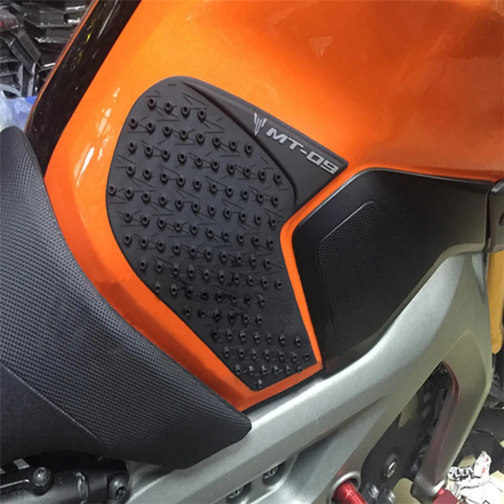 دراجة نارية MT 09 المضادة للانزلاق وسادة خزان وسادة Tankpad حامي ملصق لياماها MT09 MT-09 2014-2020