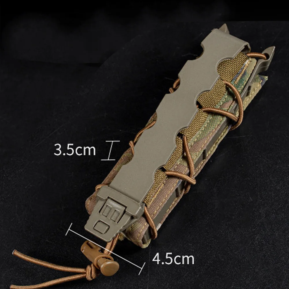 Bolsa táctica MOLLE porta linternas y cuchillo compatible MP5 - imagen 2