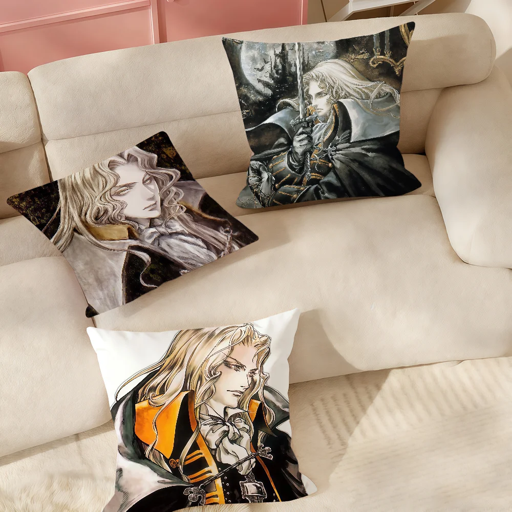 

Наволочка C-Castlevania Symphony Of Night Game Alucar, подходит для спален, гостиных, автомобилей, украшения дома