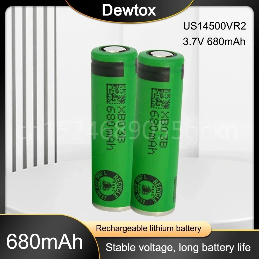 100% Original 14500 680mah  Battery Charger for Electronic Tooth Brush for Turmera US14500VR2 14500 Battery