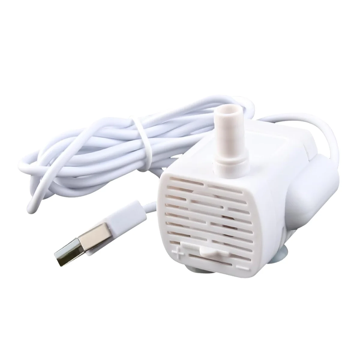 

Bomba de Fuente Silenciosa para Mascotas con Prevencion de Quema en Seco, Motor sin Escobillas de CC Alimentado por USB, Mini